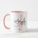 Recherche de treble clef tasses Élégant