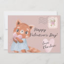 Recherche de timbre de saint valentin cartes Rose
