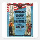 Recherche de un mécanicien autocollants Ingénieur