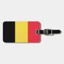 Recherche de drapeau de la belgique bagages étiquettes National