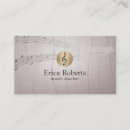 Recherche de instructeur chanteur cartes visite Musicien