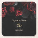 Recherche de anneaux de mariage sous verres Couple