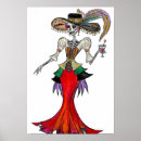 Recherche de la catrina posters Crâne de sucre