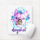 Recherche de visage chien tapis souris Mignon