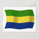 Recherche de le gabon cartes postales Drapeau du gabon