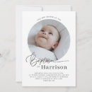 Recherche de moderne fille baptême invitations Minimal