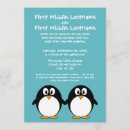 Recherche de pingouin mariage invitations Mignon