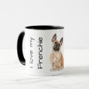 Recherche de j aime mon bouledogue français tasses Frenchie