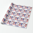 Recherche de blanc et bleu rouges papier cadeau Pour enfants