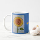 Recherche de tournesol bleu tasses Dessin