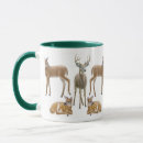 Recherche de cerfs communs de queue tasses Mâle