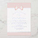 Recherche de croix argentée invitations Petite fille