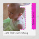 Recherche de ęr carrées invitations Bébé