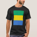 Recherche de drapeau gabon tshirts National