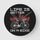 Recherche de motard horloges Cycliste