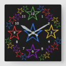 Recherche de nuit horloges Jaune