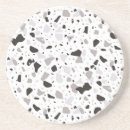 Recherche de marbre noir et blanc dessous de verres Granite