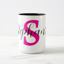 Recherche de lancement tasses Monogramme