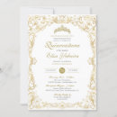 Recherche de fancy quinceanera invitations Élégant