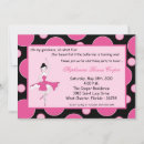 Recherche de de ballet anniversaire invitations Chic