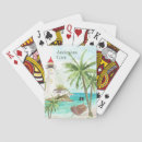 Recherche de aquarelle jeux de cartes Palmiers