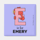 Recherche de lettre e magnets Enfants