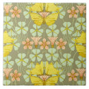 Recherche de fleurs stylisées carreaux Botanique