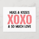 Recherche de bisous cartes postales Câlins
