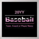 Recherche de joueur baseball posters Entaîneur