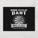 Recherche de dart cartes postales Cible de fléchette