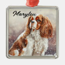 Recherche de cavalier king charles ornements Roi