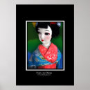 Recherche de poupée japonaise posters Design