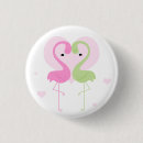 Recherche de flamants roses badges Girly