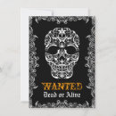 Recherche de mort vivant invitations Vintage