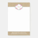 Recherche de monogramme post its Floral
