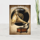 Recherche de gramophone vœux cartes Enregistrement