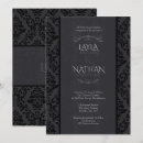 Recherche de gris noir invitations Gothique