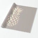 Recherche de ananas rose papier cadeau Élégant