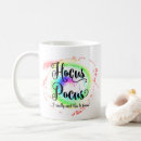 Recherche de sorcière drôle tasses Typographie