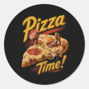 Recherche de pizza de pepperoni autocollants Amusant