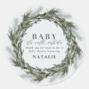 Recherche de babyshower autocollants Élégant