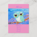 Recherche de hibou mignon cartes visite Animal