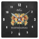 Recherche de tournesol horloges Tableau