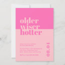 Recherche de plus âgé invitations Pour elle