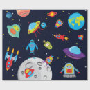 Recherche de anniversaire de la science papier cadeau Espace extra atmosphérique