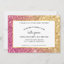 Recherche de glamour baby shower invitations Élégant