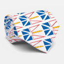 Recherche de terre neuve cravates Drapeau