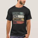 Recherche de légende depuis 1996 tshirts Anniversaire