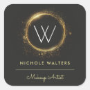 Recherche de maquilleur autocollants Noir