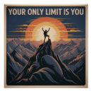 Recherche de limite posters Clé du succès